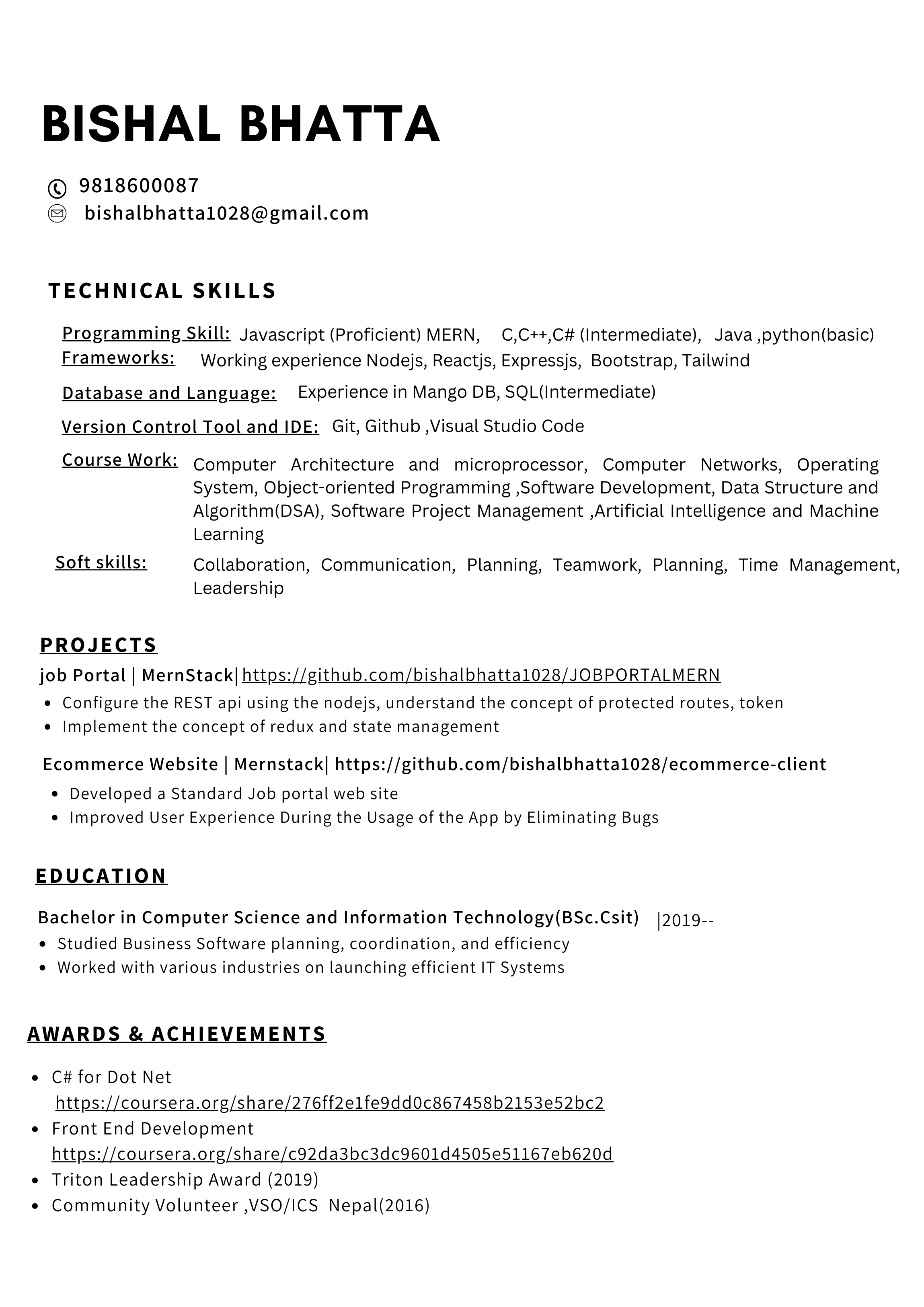 cv